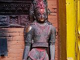 Kathmandu Patan Golden Temple 21 Padmapani Lokeshvara Padmapani Lokeshvara is one of the four Lokeshvara statues situated at the four corners of the Golden Temple inner courtyard in Patan.